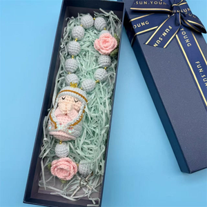 Nouvel Arrivage – Bracelet de Nativité en Crochet Personnalisé de Haute Qualité, Chaîne de Main Faite à la Main, Porte-clés, Chaîne de Sac - Product Image 4