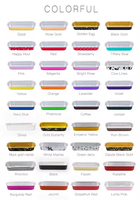 Barquettes de cuisson rectangulaires multicolores en aluminium antiadhésif, compatibles four et micro-ondes, boîtes repas jetables, capacité 125 ml, personnalisables