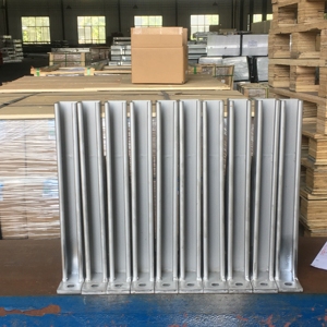 ASTM Standard Q235 Steel U Channel Strut Profile Mounting <b>Brackets</b> 300mm Hot Dip Galvanized Cantilever Type - Product Image 5