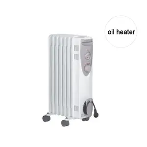 Online 2000W 9 Fins home Thermal Cut-off Switch Adjustable Thermostat Control portable oil filled radiator heater electric