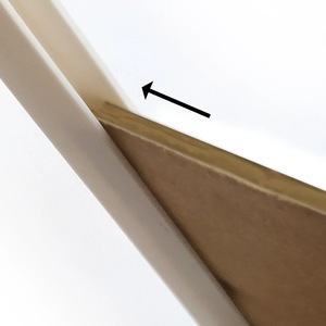 <b>Plastic</b> Edge Banding <b>Strip</b> 3mm 5mm For Cabinet Wardrobe Back Panel H-Type Furniture Trim - Product Image 1