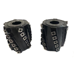 Kepala mesin pemotong spiral, suku cadang mesin pemotong kayu bodi aluminium ringan R150 R100 - Product Image 2