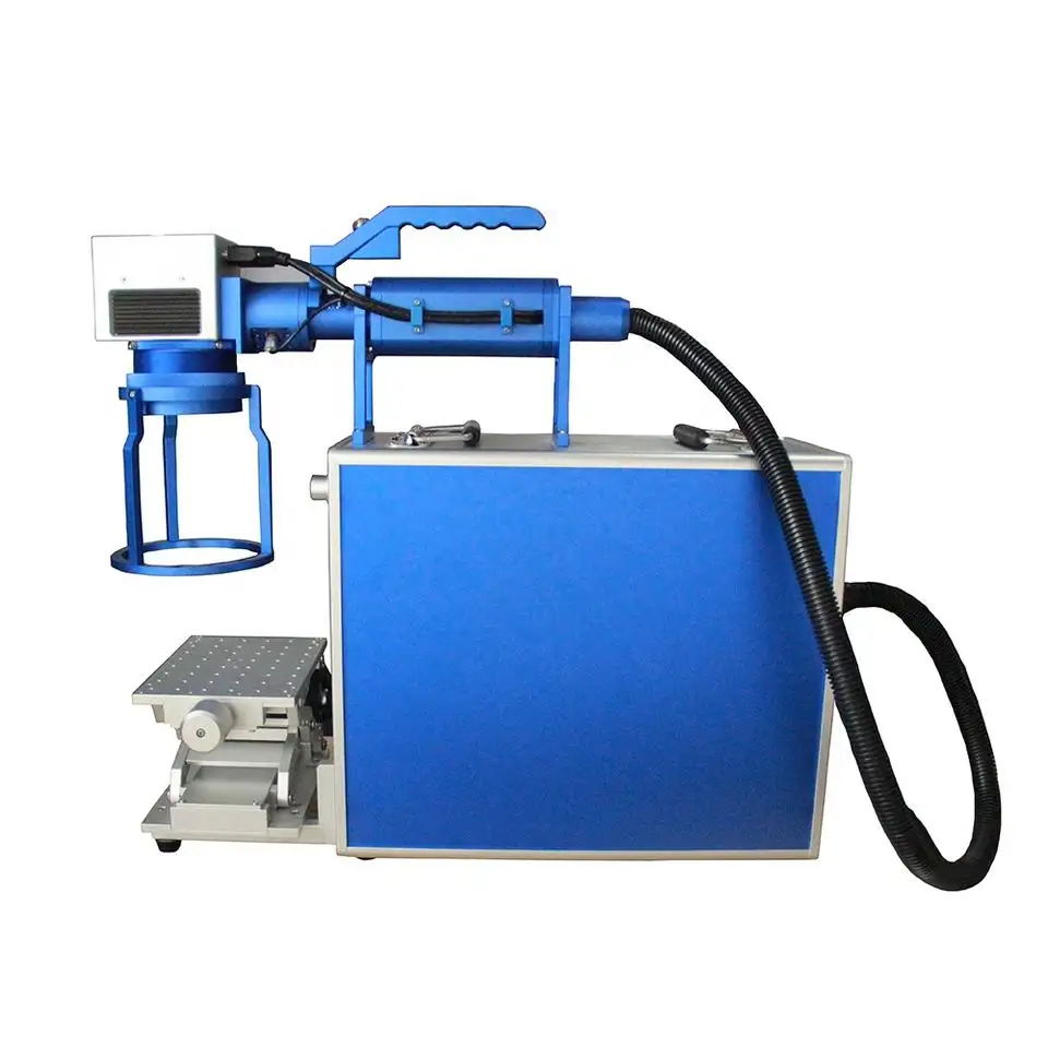 Fiber Laser Marking Machines For Glass Silicone Bottle For Printing Metal