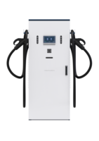 Chargeur DC ultra-rapide 120 kW pour véhicules électriques à usage commercial - 2 connecteurs CCS - Sortie polyvalente 200V-1000V et contrôle intelligent du courant