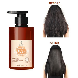 Qquaker Private Label Après-shampoing sans rinçage Ph 6 Kératine Collagène Hydratant organique sans rinçage pour cheveux bouclés - Product Image 4
