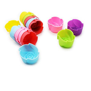 Moules à pâtisserie antiadhésifs faciles à nettoyer réutilisables, moules à muffins en silicone, moules à cupcakes - Product Image 5