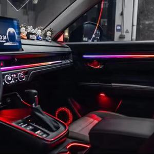 Luz Ambiental LED Automotriz Inteligente con Funcionamiento Dinámico y Sinfonía, Apta para Honda CRV 2017-2023, Iluminación Ambiental para Automóviles - Product Image 5