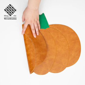Modern Cute Eco-Friendly PVC Vinyl <strong>Dinning</strong> <strong>Table</strong> Mats Fruit Stitching Home <strong>Decoration</strong> for Home Vinyl - Product Image 2