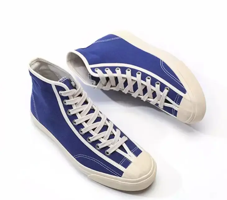 यूनिसेक्स 2024 जापानी स्टाइल फैशन प्रिंट सांस लेने योग्य कैनवास जूते पुरुषों के लिए आरामदायक जूते कैनवास में लेस-अप फ्लैट जूते