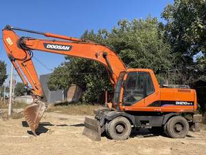 Excavateur à Dh210w-7 roues Doosan d'occasion à vendre Machine DX210 d'occasion avec moteur central et composants de moteur - Product Image 3
