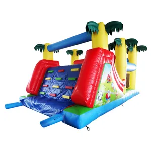 Children Bounce Castle Slide Obstacle Course Inflatable Party Bouncer Supplier China
