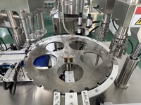 Machine de remplissage et de sertissage automatique de flacons en verre, machine de remplissage de poudre et de liquide pour flacons, machine de remplissage de poudre chimique 0,1g