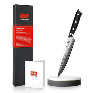 <span class=keywords><strong>SHAN</strong></span> <span class=keywords><strong>ZU</strong></span> PRO série acier à haute teneur en carbone 67 couches acier damas Super Sharp 6 pouces utilitaire <span class=keywords><strong>couteau</strong></span> universel couteaux à légumes <span class=keywords><strong>japonais</strong></span> - Product Image 1