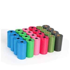 Sacs de déchets de chien populaires compostables 100% sacs de merde de chien biodégradables épais et étanches écologiques - Product Image 3