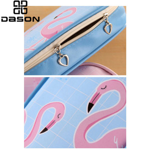 Étui à crayons Flamingo, étui à crayons de <span class=keywords><strong>dessin</strong></span> <span class=keywords><strong>animé</strong></span>, étui à crayons tout en un - Product Image 2