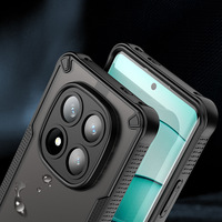 Casing ponsel Redmi Note 14 Pro, pelindung telepon genggam tahan guncangan semi transparan Matte untuk Xiaomi Redmi Note 14 Pro Plus