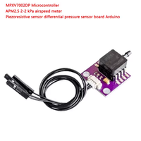Transducteur piézorésistif MPXV7002DP MPXV7002 Capteur de pression différentielle Carte de microcontrôleur 2,5 V 2 -2 KPa