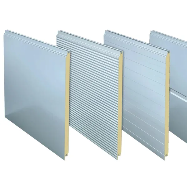 Panel kedap suara dinding pir panel sandwich inti busa isolasi panas kekuatan tinggi untuk struktur baja