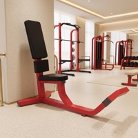 Équipement de musculation et de fitness de haute qualité, exporté directement de l'usine, pour salle de sport commerciale et usage domestique 75 °   Banc inclinable avec garantie