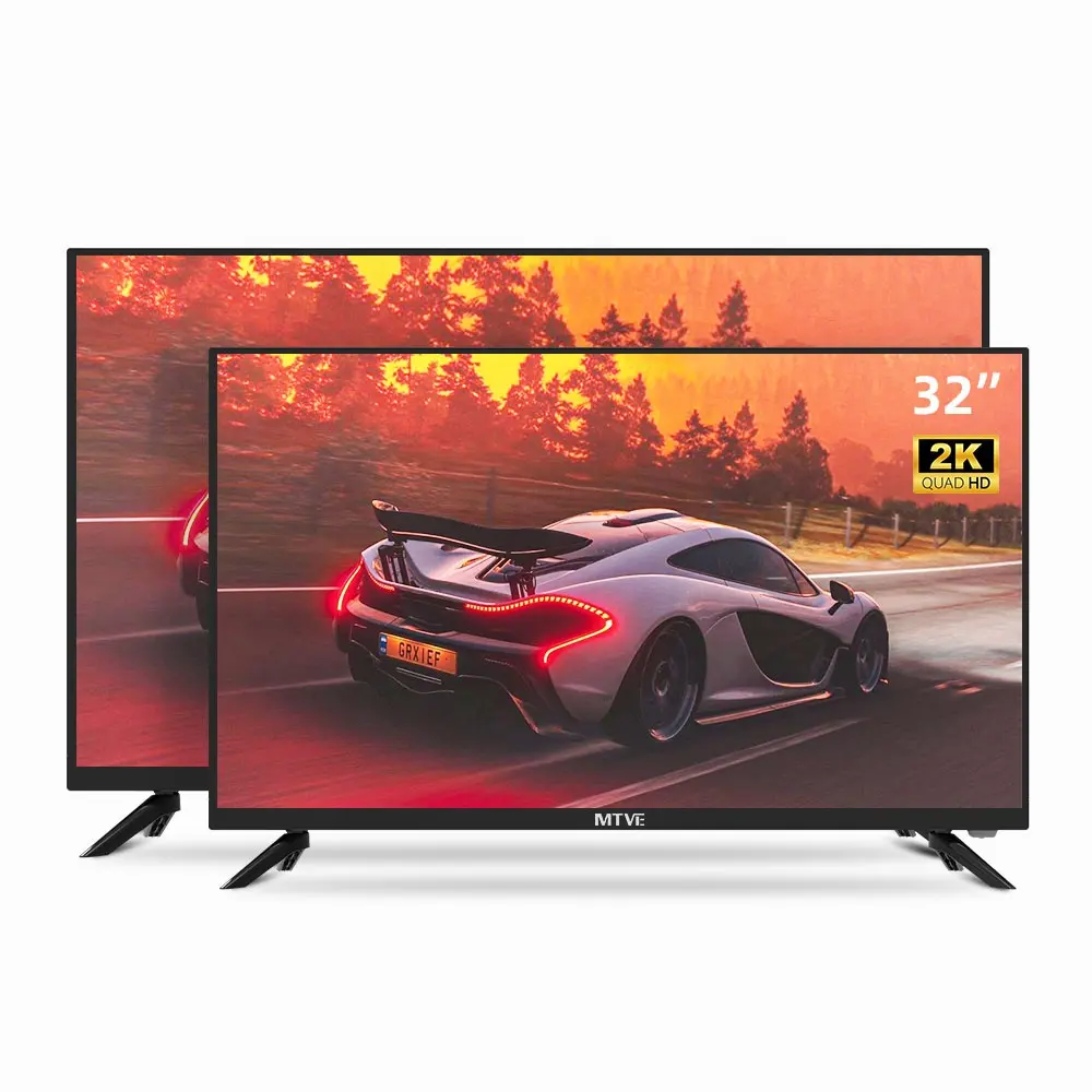 Display Led Tv Televisores Android Smart Tv 4k Televisores Inteligentes Preto LED Luz Multimídia 32 Polegadas HDTV