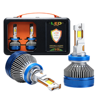 Ampoules de phares LED haute Performance S28 300W 50000LM H4 H7 H11 HB3 HB4 système d'éclairage automatique phares LED pour Accord