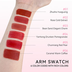 أحمر شفاه سائل مطفي نباتي مقاوم للماء بلون عاري، أحمر شفاه بعلامة تجارية خاصة - Product Image 5