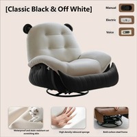 Fauteuil de massage électrique inclinable, canapé individuel, fauteuil pivotant à bascule, canapé paresseux moderne pour salon avec massage par vibration