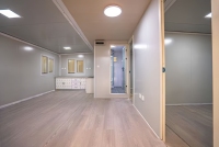 Maison préfabriquée extensible personnalisée en conteneur de 20 pieds ou 40 pieds, cuisine en acier léger, maison portable de luxe, Casas Prefabricadas