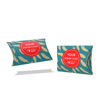 Boîtes à oreillers en papier personnalisées pour l'emballage d'articles légers, de petits objets, de cadeaux et de produits promotionnels