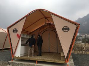 韓国デザインの豪華グランピングテントリゾート、高級ホテルテント、大特価販売中 - Product Image 4