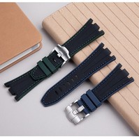 28mm Uhren armband Armband Herren Uhren armbänder Silikon kautschuk Uhren armband für AP