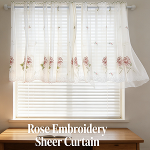 <span class=keywords><strong>Rideau</strong></span> de cuisine élégant en blanc, demi-panneau, séparation, <span class=keywords><strong>rideau</strong></span> court, tringle à <span class=keywords><strong>rideau</strong></span> suspendue, <span class=keywords><strong>rideau</strong></span> de placard respirant pour la famille, le café - Product Image 3