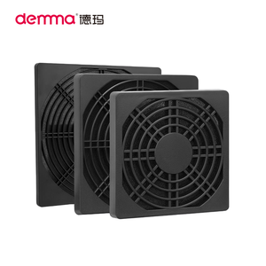 Cubierta de malla antipolvo tres en uno, rejilla de protección de plástico negro y protector de filtro para ventilador de refrigeración axial 80/120/150/172/200 - Product Image 1