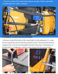 China Fabriek Vervaardigt Kleine Skid Stuur Diesellader Wiellader - Product Image 4