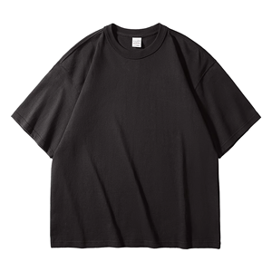 เสื้อยืดทรงบ็อกซี่โอเวอร์ไซส์ ผ้าคอตตอน 100% หนัก 300gsm เนื้อหยาบ พิมพ์ลายกราฟิก สไตล์สตรีทแวร์ สำหรับผู้ชาย - Product Image 3