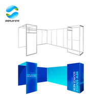 Мобильный выставочный стенд EXPO 30MINS QUICK BUILD с индивидуальной сублимационной печатью, модульный, на алюминиевом каркасе, с натяжной тканевой поверхностью