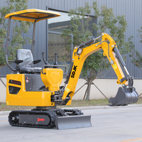 Envío Gratis, Mini Excavadora con Motor Kubota EURO 5, EPA, 1 Tonelada, 2 Toneladas, Mini Excavadora Hidráulica Pequeña, Mini Excavadoras Agrícolas en Venta
