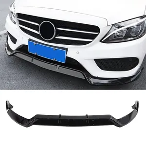 ลิ้นกันชนหน้ารถยนต์สำหรับ C Class W205 C205 C200 C200L C260L 2015-2021 ดิฟฟิวเซอร์ สปลิตเตอร์ สปอยเลอร์ ชุดแต่งภายนอก - Product Image 3