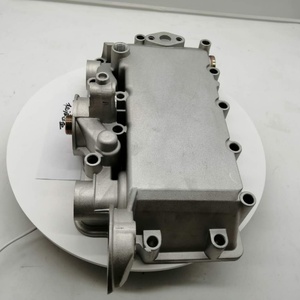 Excavator Parts EC290 EC240 D7D D7E Engine Oil Cooler <b>Cover</b> 20715681 20819716 VOE20715681 VOE20819716 - Product Image 3