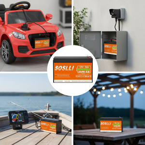 Batería de Litio de Alta Fidelidad SOSLLI de 12.8V 8Ah 102.4Wh para Monitoreo Acústico Portátil, Investigación de Vida Marina - Product Image 5