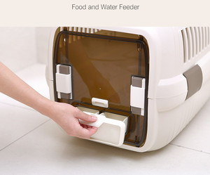 Elegante casa da carico per gatti Multi funzionale 10-16 kg di peso Pet <span class=keywords><strong>Cat</strong></span> Travelling Carrier Cargo House PCH081001 - Product Image 5