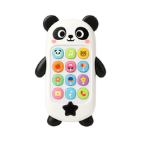 Jouet de téléphone portable pour bébé Jouets d'apprentissage sensoriel avec 12 fonctions Effets sonores multiples avec jouets de dentition légers pour bébés nourrissons