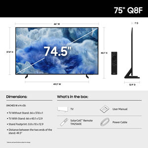 Téléviseurs TCL Originaux QLED Smart TV 8K UHD 3D 4K de 55 65 75 85 32 <span class=keywords><strong>43</strong></span> 50 <span class=keywords><strong>Pouces</strong></span> Télévision LED - Product Image 2