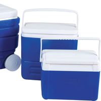 Ensemble de glacières thermiques en PP 98L 17L 9L avec roues et poignée portable pour canettes de vin, conservation de la glace pendant 72h