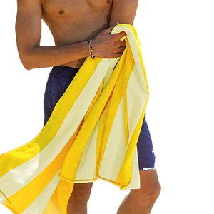 <strong>UK</strong> Hot Sales Large Yellow Quick Drying Lightweight Absorbent Polyester Microfiber Animal Print <strong>Beach</strong> <strong>Towel</strong> for Swimming Pool - Product Image 2