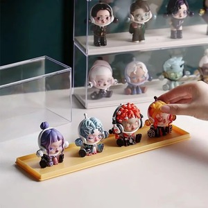 Figurines d'<span class=keywords><strong>action</strong></span> <span class=keywords><strong>Boîte</strong></span> de <span class=keywords><strong>rangement</strong></span> Boîtes d'organisation portables Acrylique Transparent Vitrine empilable Simple Poupée Montrant Armoires - Product Image 5