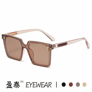 Korean Style Fashion <b>Sunglasses</b> Black PC Frame UV400 Protection Women's Irregular Shape Streetwear Sun Glasses - Product Image 4