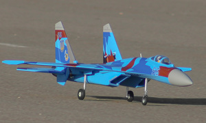 Điện mô hình máy bay Bộ dụng cụ quy mô lớn RC máy bay SU27 máy bay chiến đấu máy bay phản lực RC tàu lượn mô hình máy bay - Product Image 3