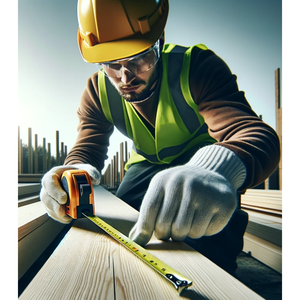 Ruban à mesurer rétractable IDEAL STAR ABS/CAOUTCHOUC 5x25mm Système impérial et métrique Logo personnalisé Lame en acier inoxydable Matériau en acier PVC - Product Image 4