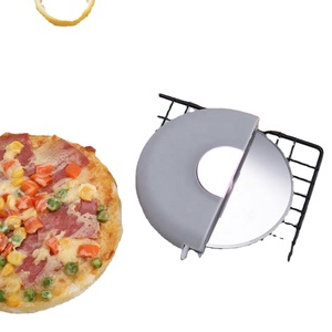 Handheld Stainless Steel Cutter <b>Wheel</b> With Protective Blade Guard for Pizza Oven Use Stocked Model Fx-K101 - Product Image 1